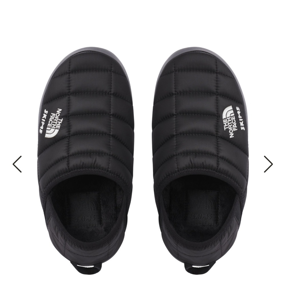 SKIMS x The North Face Thermoball Traction Mules Onyx Size 10
